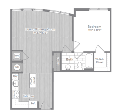 1 Bedroom Apartment